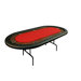 UPT Junior Eight Player Poker Table in Red