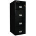 2 Hr Fireproof Key Lock 4 Drawer Letter File Safe