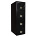 1 Hr Fireproof Key Lock 4 Drawer Letter File Safe