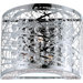 Inca One Light Wall Sconce in Polished Chrome