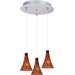 Minx 3 Light Pendant