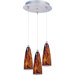 Minx 3 Light Pendant