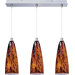 Minx 3 Light Linear Pendant