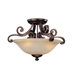 Brittany 3 Light Semi Flush Mount