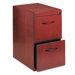 File/File Pedestal For Desk, 15W X24D X 27H, Sierra Cherry