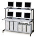 NetStart LAN Support Stations: 60" W LAN Station