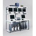 e-LAN Computer Racking Systems 72" W LAN Station