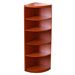 Aberdeen 5-Shelf Quarter Round Bookcase