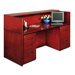 Luminary Reception Station with File Pedestals