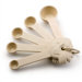 5 Piece Melamine Measuring Spoon Set in Natural