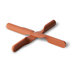 Trivet Propeller Table Mat in Burnt Orange