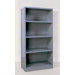 Industrial Clip Closed Shelving: Angle Post Units with 5 Shelves; Starter Unit