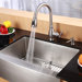 Farmhouse 33" Kitchen Sink with Faucet and Soap Dispenser