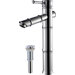 Bamboo Single Hole Bathroom Faucet with Single Handle