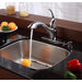 Stainless Steel 16 Gauge Undermount  23" Single Bowl Kitchen Sink