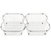 Kitchen Accessories 16" Stainless Steel Rinse Basket for Kitchen Sink in Chrome