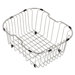 Kitchen Accessories Stainless Steel Rinse Basket for Kitchen Sink in Chrome