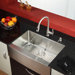 Farmhouse 30" Kitchen Sink with Kitchen Faucet and Soap Dispenser