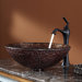 Venus Glass Vessel Sink and Ventus Faucet