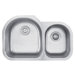 32 inch Undermount 60/40 Double Bowl Stainless Steel Kitchen Sink