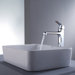 11.8" W x 19.4" L White Rectangular Ceramic Sink and Decorum Faucet