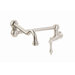 Bracchiano Traditional One Handle Wall Mount Pot Filler Faucet