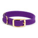 Double Braid Collar in Purple