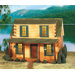 Finished Adirondack Log Cabin Dollhouse