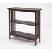 Console Bookcase in Chestnut