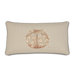 Avila Polyester Hand-Painted Sea Urchin Decorative Pillow
