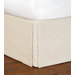 Rustique Burlap Straight Bed Skirt
