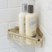 Hotelier 6" Deep Corner Basket in Polished Chrome