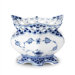 Blue Fluted Full Lace 7 oz. Sugar Bowl