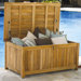 Le Spa Cushion and Teak Storage Box