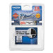 Lettering Tape, 1" Size, Black/Clear