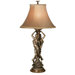 Glory Dance Table Lamp in Antique Gold Bronze