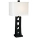 Pillar Table Lamp in Black