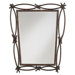 Outdoor Expressions Mirror in Madera Rust
