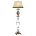 First Lady Via Verde Floor Lamp in Walnut