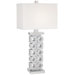 Contempo Table Lamp in Metallic Silver