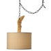 National Geographic Driftwood 1 Light Swag Drum Pendant