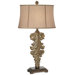 PCL Oak Scroll 1 Light Table Lamp