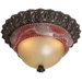 Dick Idol Pine Cone Glow 1 Light Flush mount