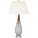PCL Jade and Amber Hand Blown Glass 1 Light Table Lamp