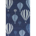 Kids Balloon White/Blue Kids Rug