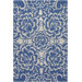 Contemporary Designer Blue Rug