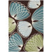 Inhabit Designer Brown/Blue Rug