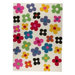 Milan White Blossom Rug