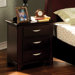 Atlas 3 Drawer Nightstand