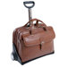 Carugetto Leather Detachable-Wheeled Laptop Case